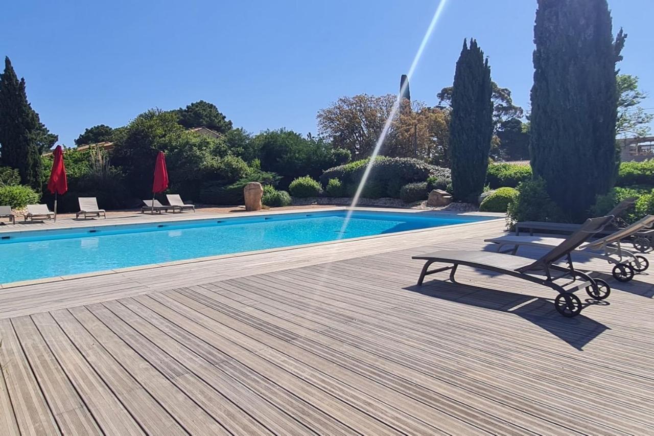Mini Villa Messicana 5 Pers Piscine 500 M Plage Lecci Exteriér fotografie